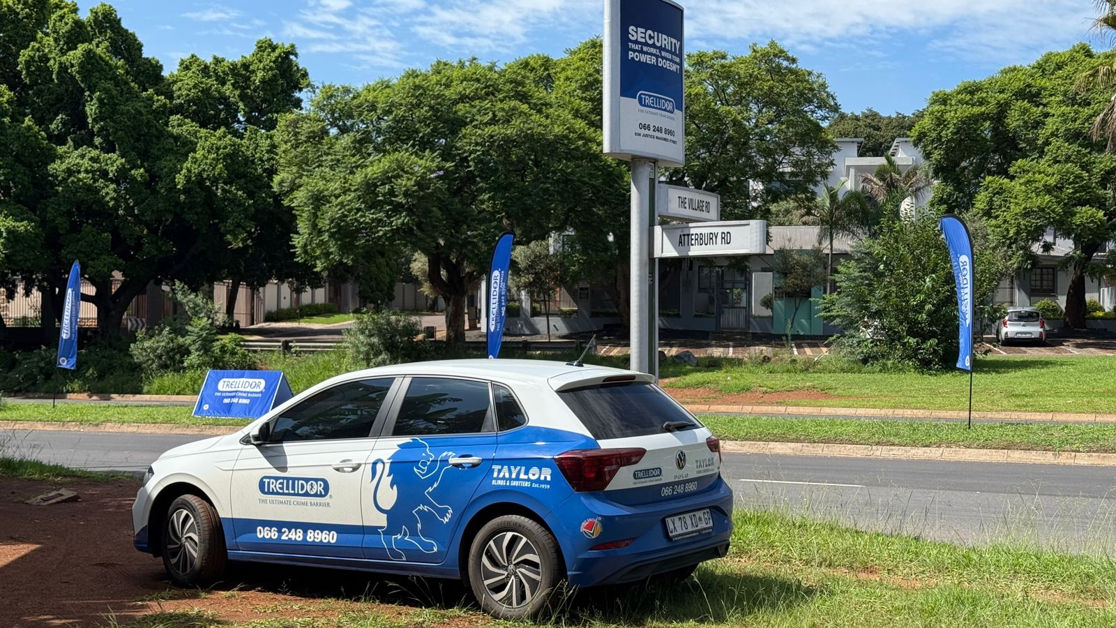 Trellidor vehicle branding